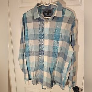 Mens Banana Republic Plaid Shirt